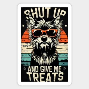 Shut Up and Give Treats - Yorkshire Terrier Editio Sticker